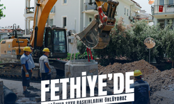 Büyükşehir Fethiye’de yağmur suyu baskınlarının önüne geçiyor