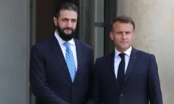 Şara ile görüşen Macron'dan SDG'ye entegrasyon çağrısı