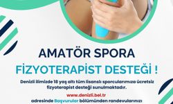 Amatör sporculara Büyükşehir’den fizyoterapist desteği