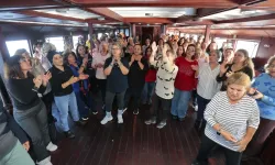 Bergama vapuru kadınları konuk etti