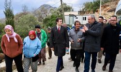 Başkan Mandalinci Mazı ve Yeniköy'deydi