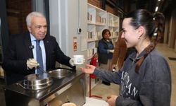 Başkan Şadi Özdemir'den finaller öncesi gençlere moral ziyareti