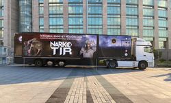 Çağlayan Adliyesi önünde Narko TIR