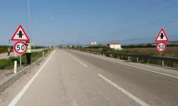 Karayollarında hız levhaları yenilendi