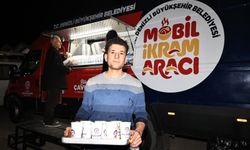 Denizli Büyükşehir’in mobil ikramları rekor kırdı