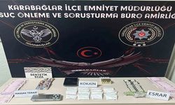 İzmir’de sevgililere yasadışı madde operasyonu