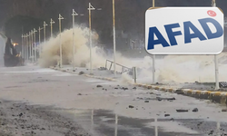 Yalova’da Fırtına Denizi Taşırdı AFAD yardıma geldi