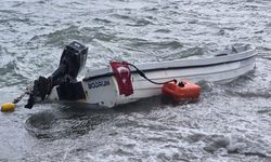 Bodrum’da fırtına tekneleri kıyıya sürükledi