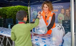 Kuşadası'ndan çocuklara beslenme destek