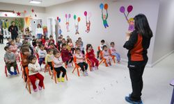 Buca’da miniklere deprem eğitimi