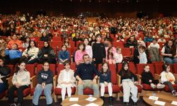 Denizli’de minikler sinema salonunda buluştu