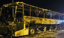 Kuzey Marmara’da otobüs seyir halindeyken yandı