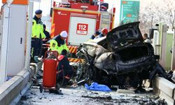 Karasu Gişeleri’nde korkunç kaza!