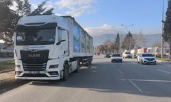 Kahramanmaraş’ta yaya tırın altında kaldı!