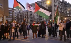 Real Madrid-Hapoel Tel Aviv maçı öncesi İsrail protesto edildi