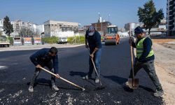 Bornova'da yol çalışmaları hız kesmiyor