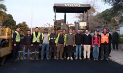 Bodrum’da Bergamut Caddesi artık hizmette