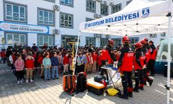 Bodrum’da okullarda deprem tatbikatı