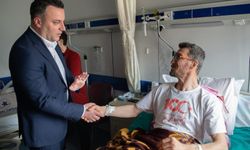 Demirtaş'tan belediye personeline geçmiş olsun ziyareti