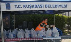 Kuşadası Belediyesi'nden beslenme çantası projesi