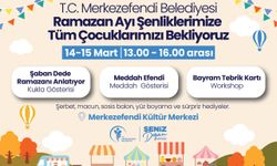 Merkezefendi'de çocukar için Ramazan şenliği düzenlenecek