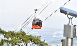 Balçova Teleferik Tesislerinde bakım çalışması