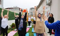 Gülşah Durbay Kadın Danışma Merkezi'nde yoga heyecanı