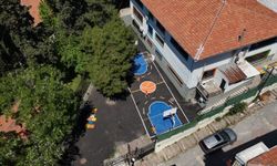 Konak'ta 'renkli dokunuş' okul bahçelerine de geldi