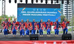 Uluslararası Halk Dansları Toplulukları Manisa’yı Büyüledi