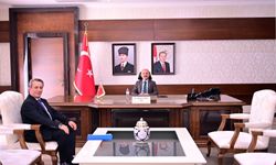 Başkan Yetişkin'den Vali Varol'a nezaket ziyareti