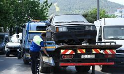 Manisa’da sokaklar hurda araçlardan temizleniyor