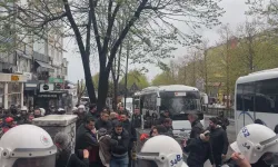 Taksim’e yürümek isteyen HKP’lilere ters kelepçe