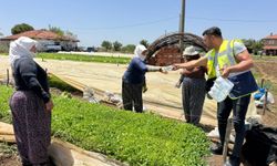 Büyükşehir mobil ikram filosu rotasını tarlalara çevirdi