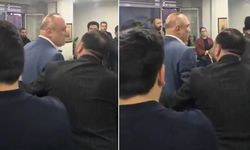 CHP’li Melih Meriç’e parti binasında protesto