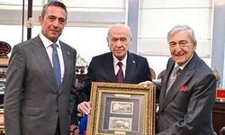 Rahmi Koç ve Ali Koç’tan Bahçeli’ye ziyaret