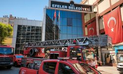 Efeler Belediye Binası'nda yangın