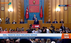 Özgür Özel TBMM Grubunda konuştu