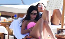 Nesrin Cavadzade Bodrum'da görüntülendi