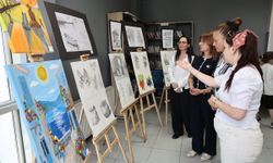 Çalı’da kadınların el emeği eserleri sergiye çıktı