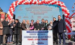 Denizli'de çocuk gelişim merkezi yükseliyor