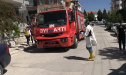 Kütahya’da korkutan ev yangını