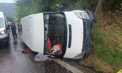 Kiraz'da kaza. 1 ölü 11 yaralı