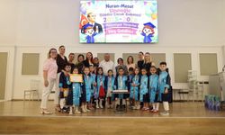 Merkezefendi'de miniklerin mezuniyet heyecanı