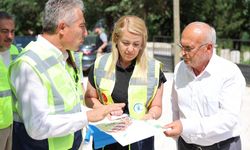 Merkezefendi' de yol çalışmaları sürüyor