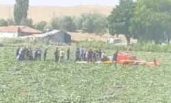 Ankara Sincan'da eğitim helikopteri düştü