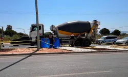 Beton mikserinin çarptığı yaya hayatını kaybetti