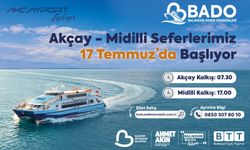 BADO’nun Akçay- Midilli Seferleri 17 Temmuz’da başlıyor