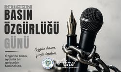 Başkan Aras’tan basın özgürlüğü için mesaj