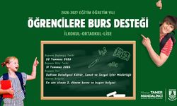 Bodrum Belediyesinden Öğrencilere Burs Desteği