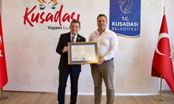 Kuşadası’ndan Werner Arndt’a fahri hemşehrilik unvanı